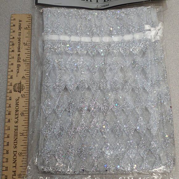 Silver Gift Bags - Small and Large - Picture 2 of 4